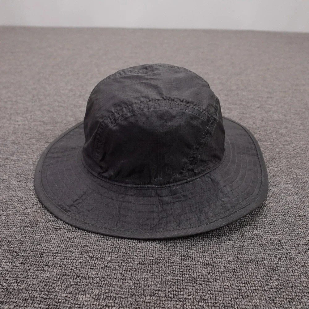 Adidas Hat Boonie Fitted Mens One Size Black Nylon Wide Brim Sun Sports Outdoor